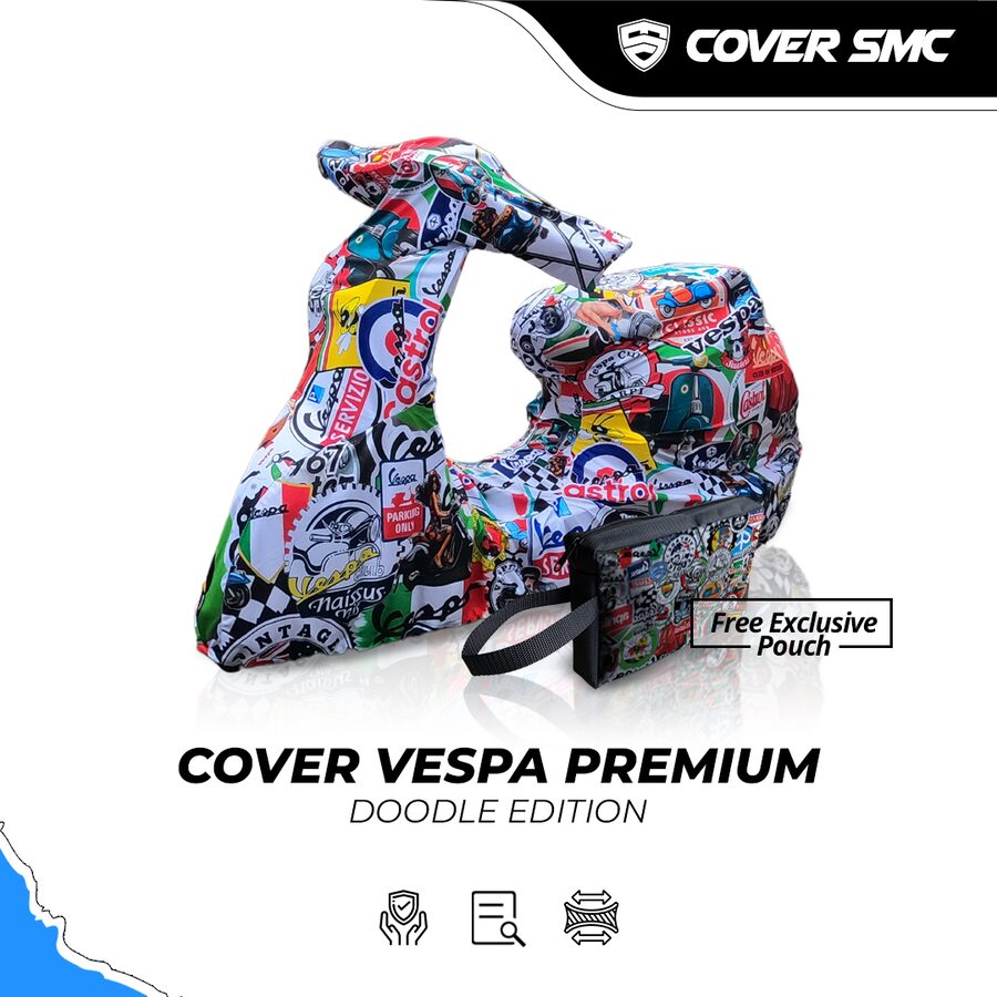 Cover Vespa Doodle (Limited Edition) 2