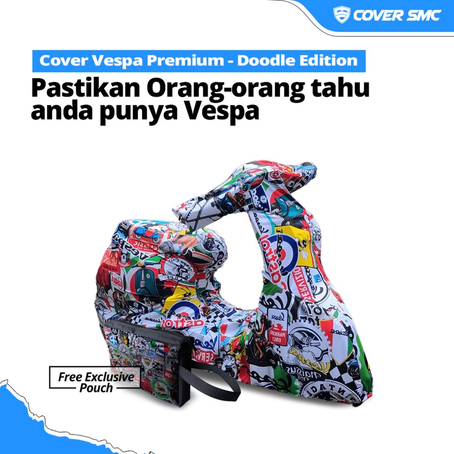 Cover Vespa Doodle (Limited Edition)