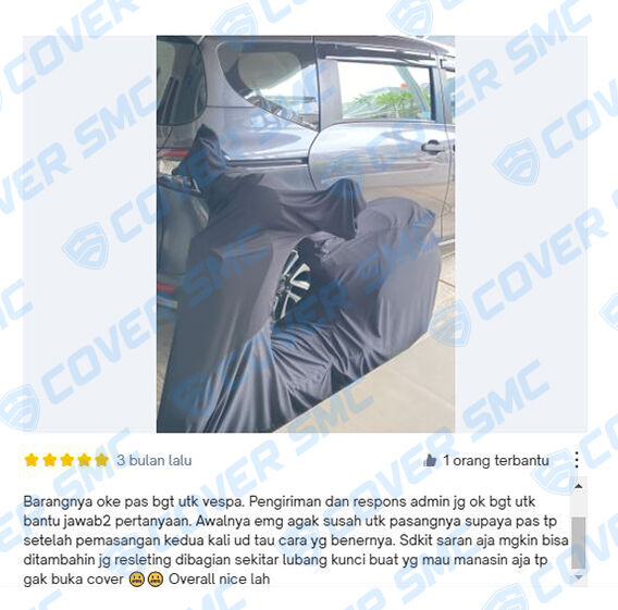 Testimoni pelanggan Cover SMC 3