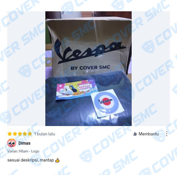 Testimoni pelanggan Cover SMC 15