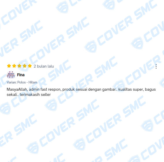 Testimoni pelanggan Cover SMC 16