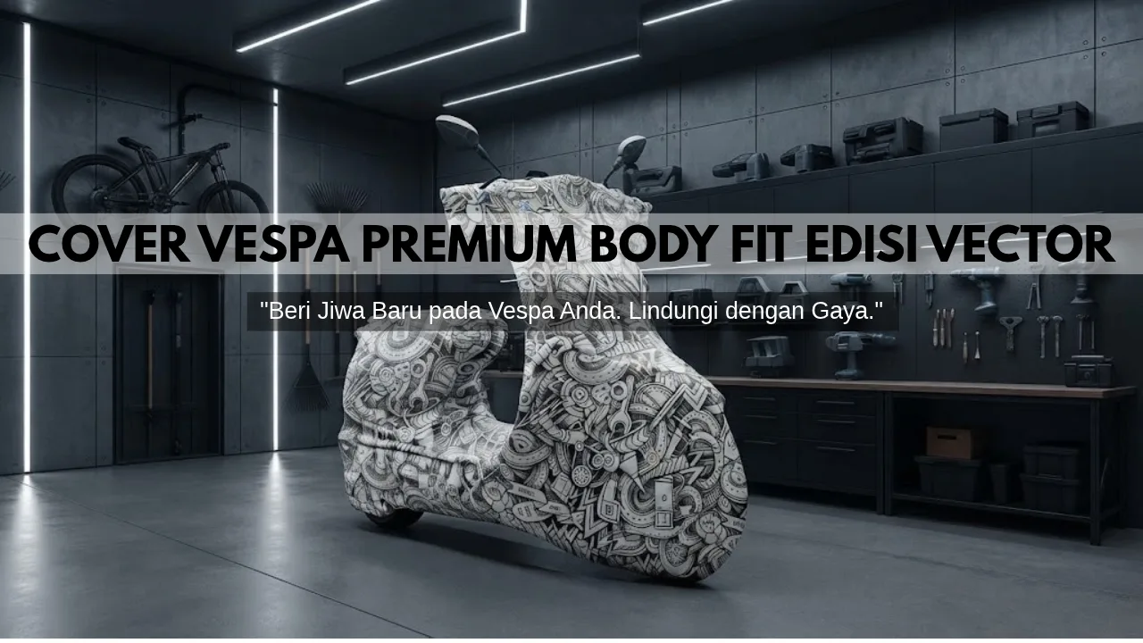 Perlindungan Bergaya Art-Vector: Menjaga Estetika Vespa Tanpa Mengorbankan Keindahan Bodi